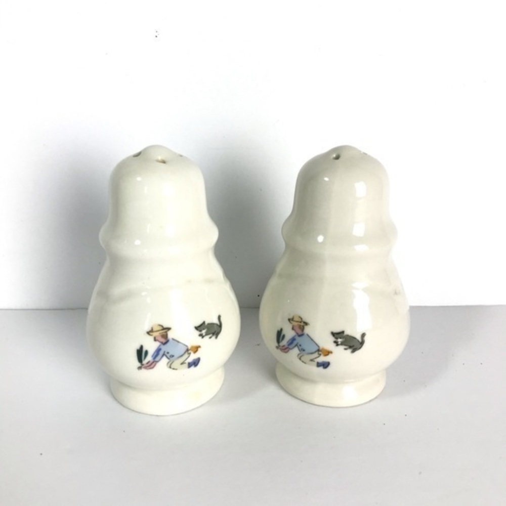 PFALTZGRAFF‎ Apple Valley Salt & Pepper Shakers cottagecore garden